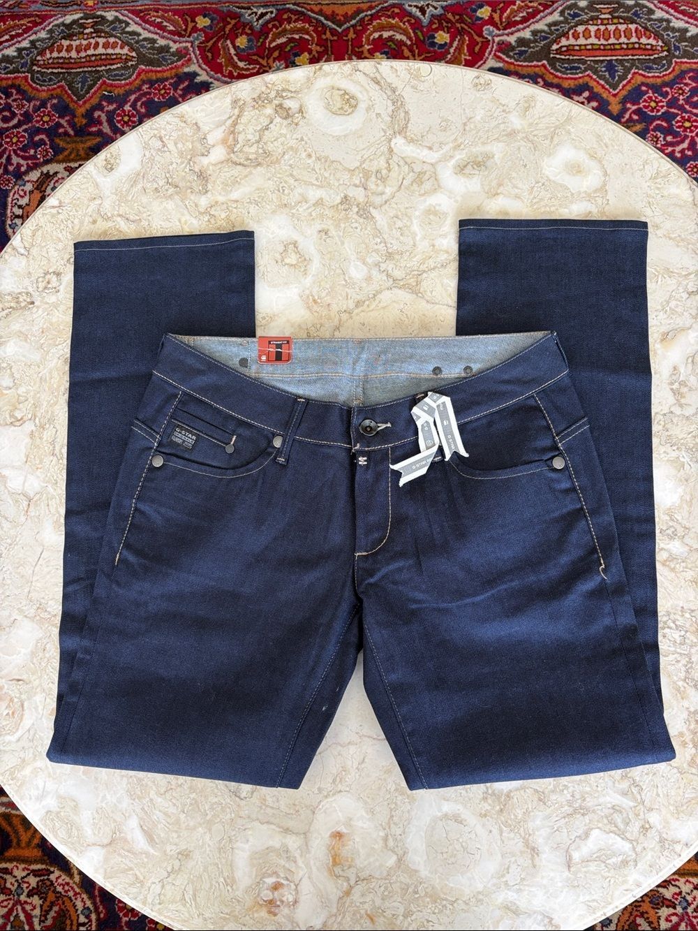 NWT G-Star Raw Midge Straight WMN Raw Denim Jeans